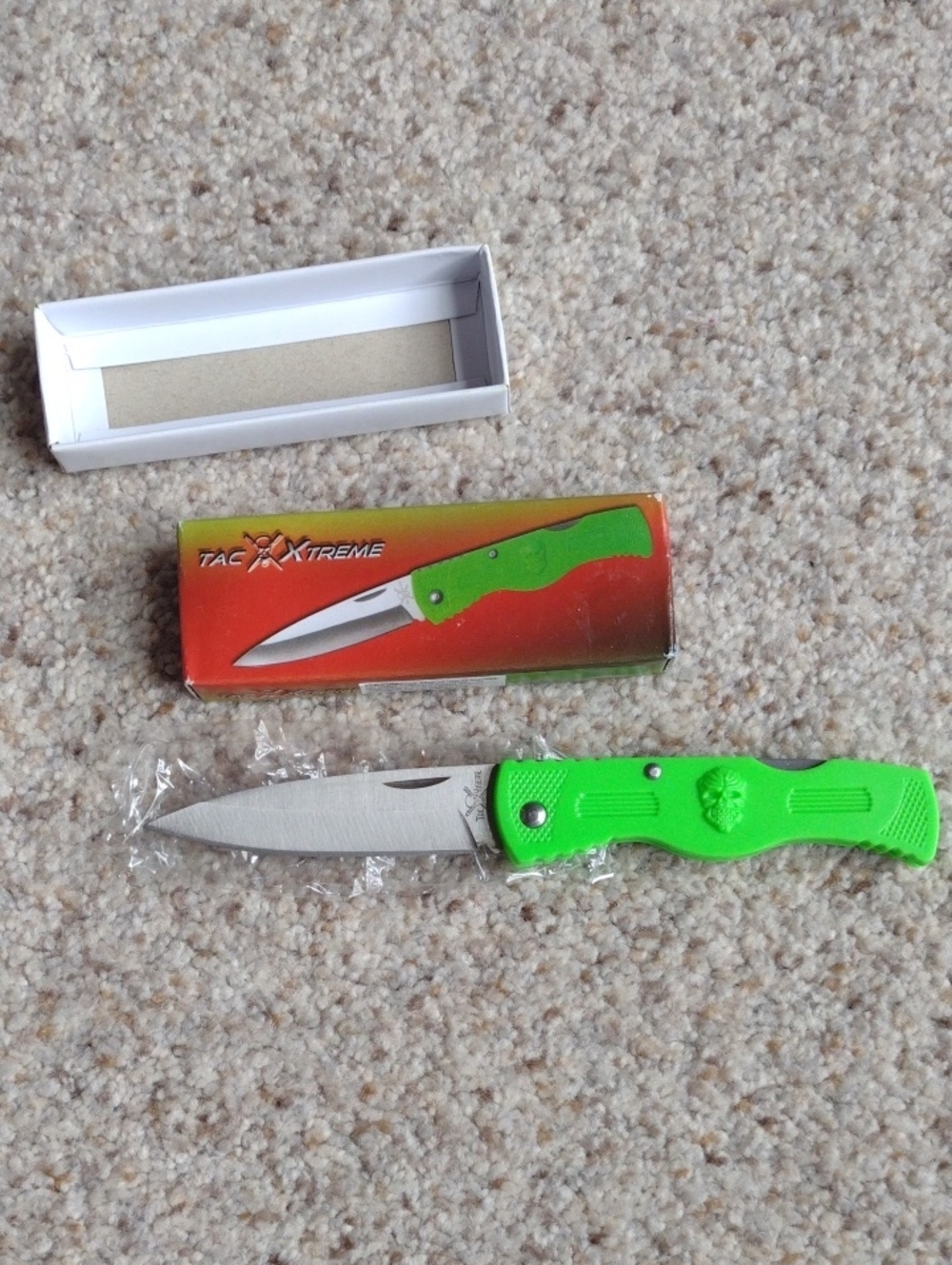Green Folding Pocket Knife for Men